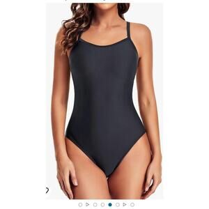 Tempt Me Athletic One Piece Swimsuits for Women Sport Tummy Control XXL 2XL